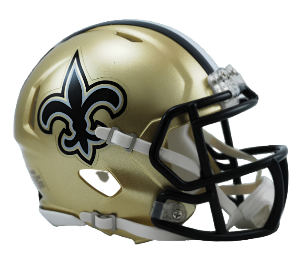 New Orleans Saints Speed Mini Helmet - Pro Jersey Sports