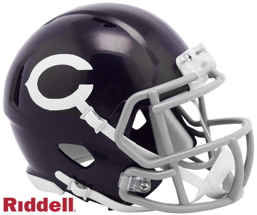 Chicago Bears Speed Mini Helmet 60's Tribute - Pro Jersey Sports