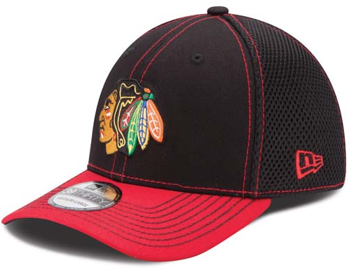 Chicago Blackhawks New Era NHL 39THIRTY Neo Fitted Hat - 2 Tone