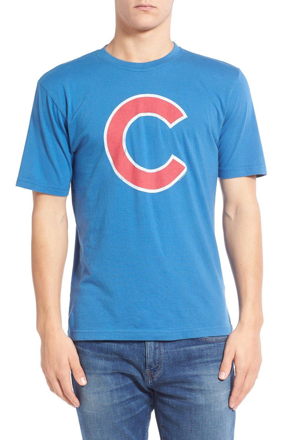 Men's Chicago Cubs "C" Brass Tacks Tee - Pro Jersey Sports
