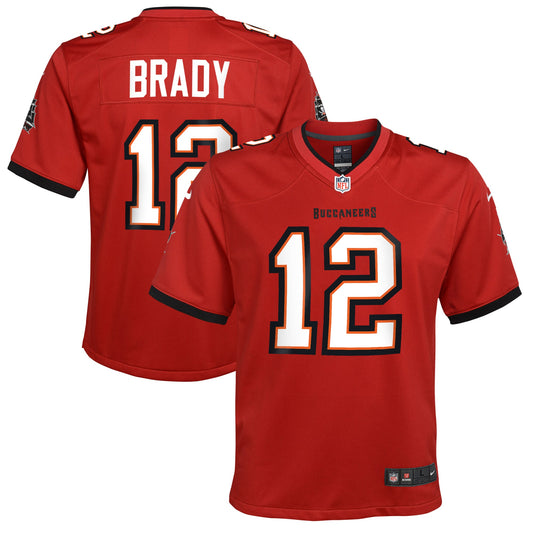Youth Tampa Bay Buccaneers Tom Brady Nike Red Game Jersey - Pro Jersey Sports