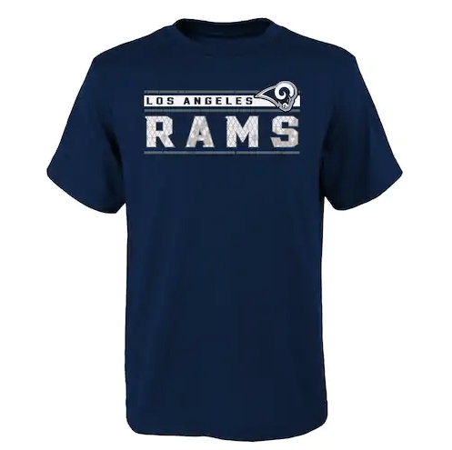 Los Angeles Rams NFL Youth Re-Generation Dri-Tek Tee - Pro Jersey Sports
