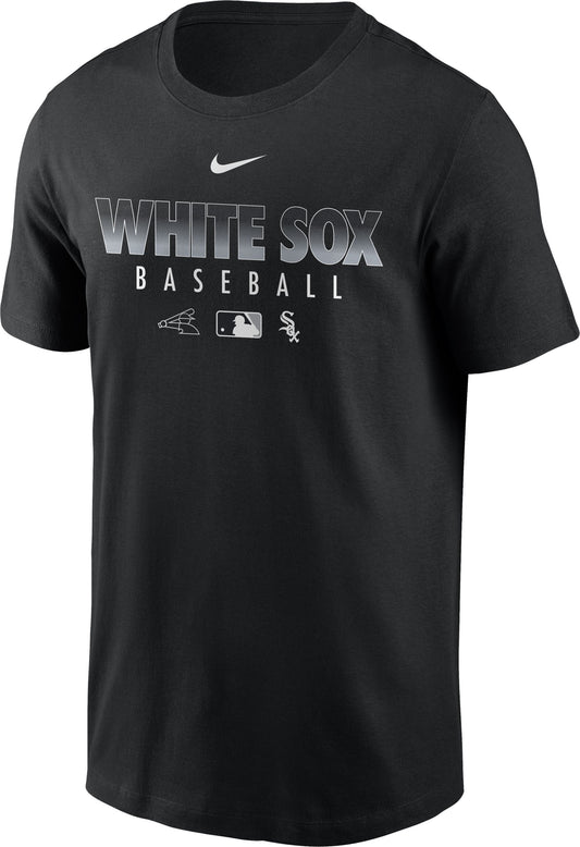 Men's Chicago White Sox Nike Black Authentic Collection Performance T-Shirt - Pro Jersey Sports