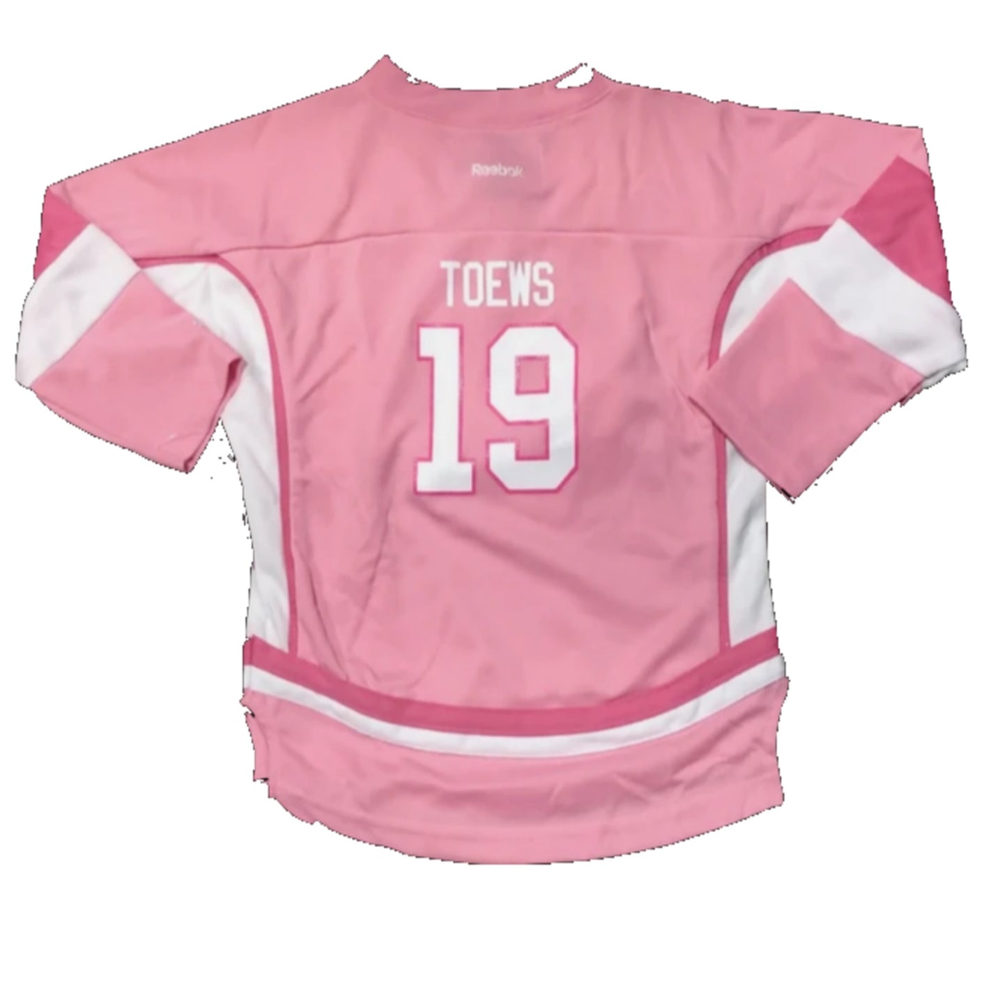 Chicago Blackhawks CHILD Jonathan Toews Pink Replica Player Jersey - Pro Jersey Sports