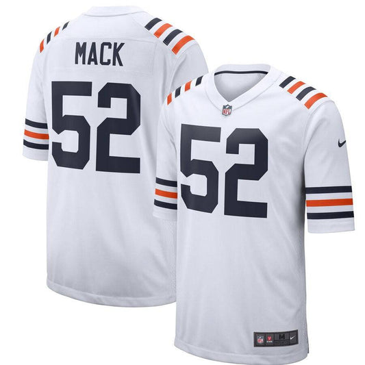Men's Chicago Bears Khalil Mack Nike White Alternate Classic Game Jersey - Pro Jersey Sports