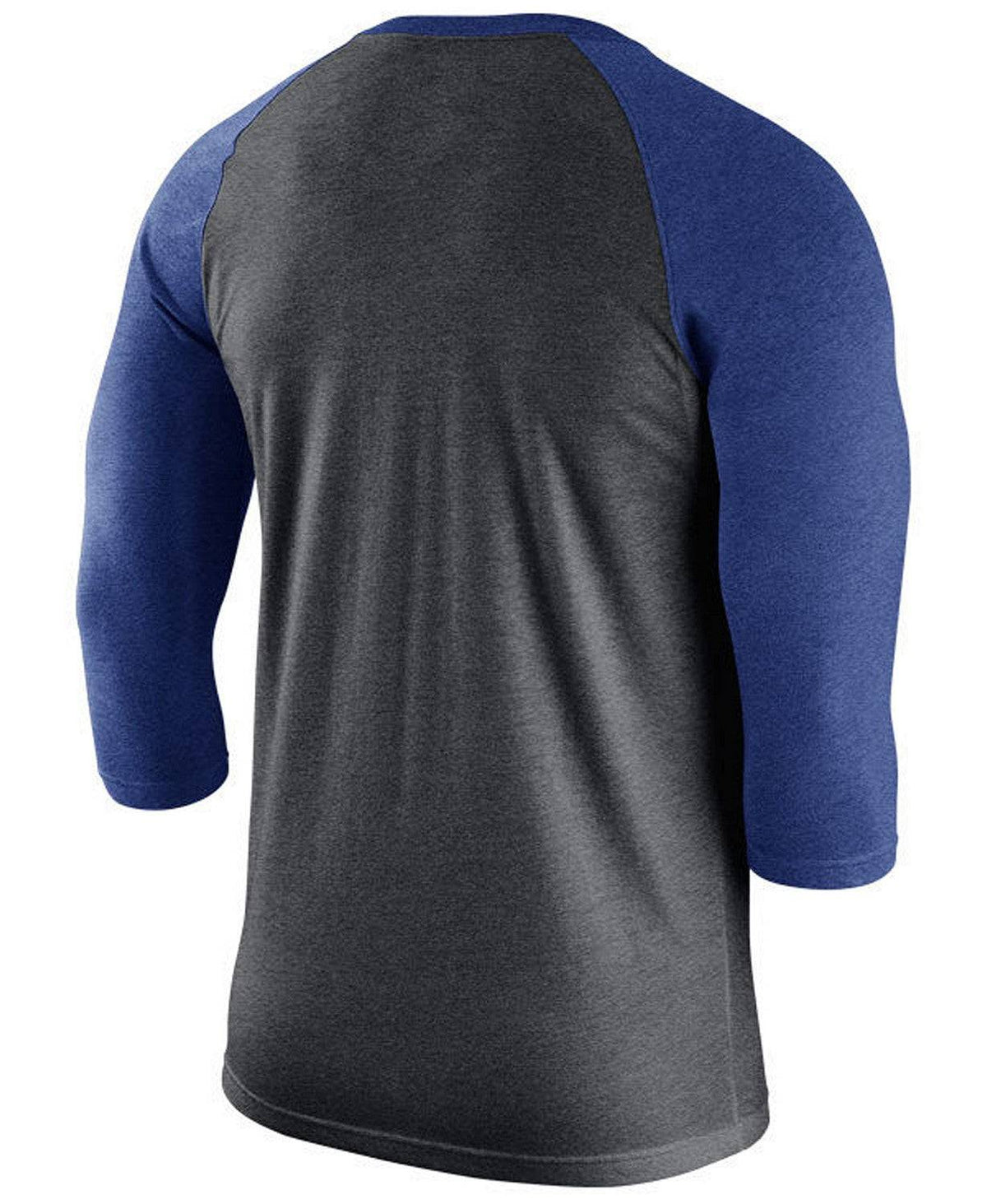Nike Men's Chicago Cubs Triblend Three-Quarter Raglan T-Shirt - Pro Jersey Sports