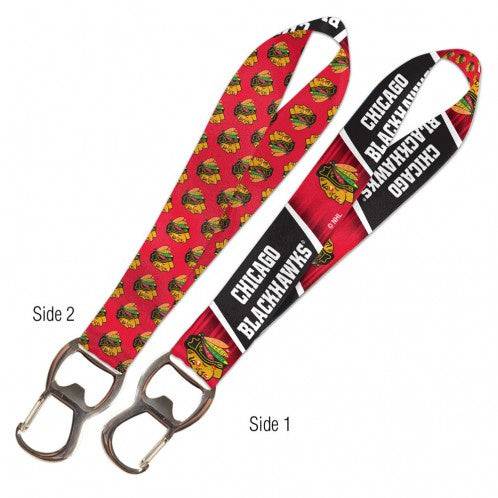 Chicago Blackhawks Bottle Opener Key Strap - Pro Jersey Sports