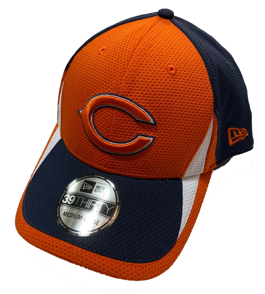 Chicago Bears New Era NFL 2013 Training 39Thirty Flex-Fit Hat-Orange - Pro Jersey Sports