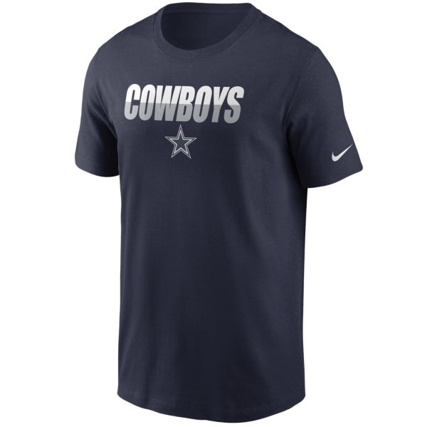 Dallas Cowboys Nike Mens Split Team Name Essential Short Sleeve T-Shirt - Pro Jersey Sports