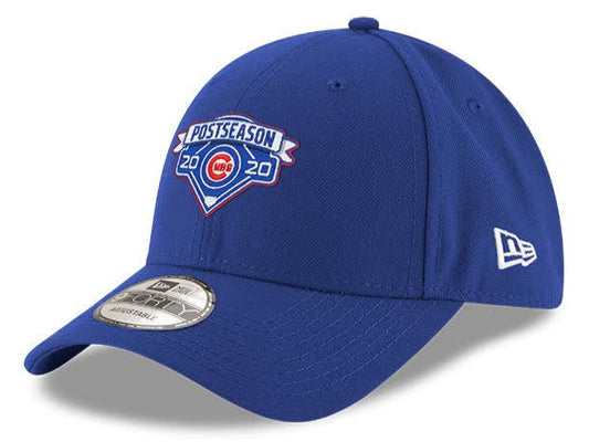 Men's Chicago Cubs New Era Royal 2020 Postseason Locker Room 9FORTY Adjustable Hat - Pro Jersey Sports