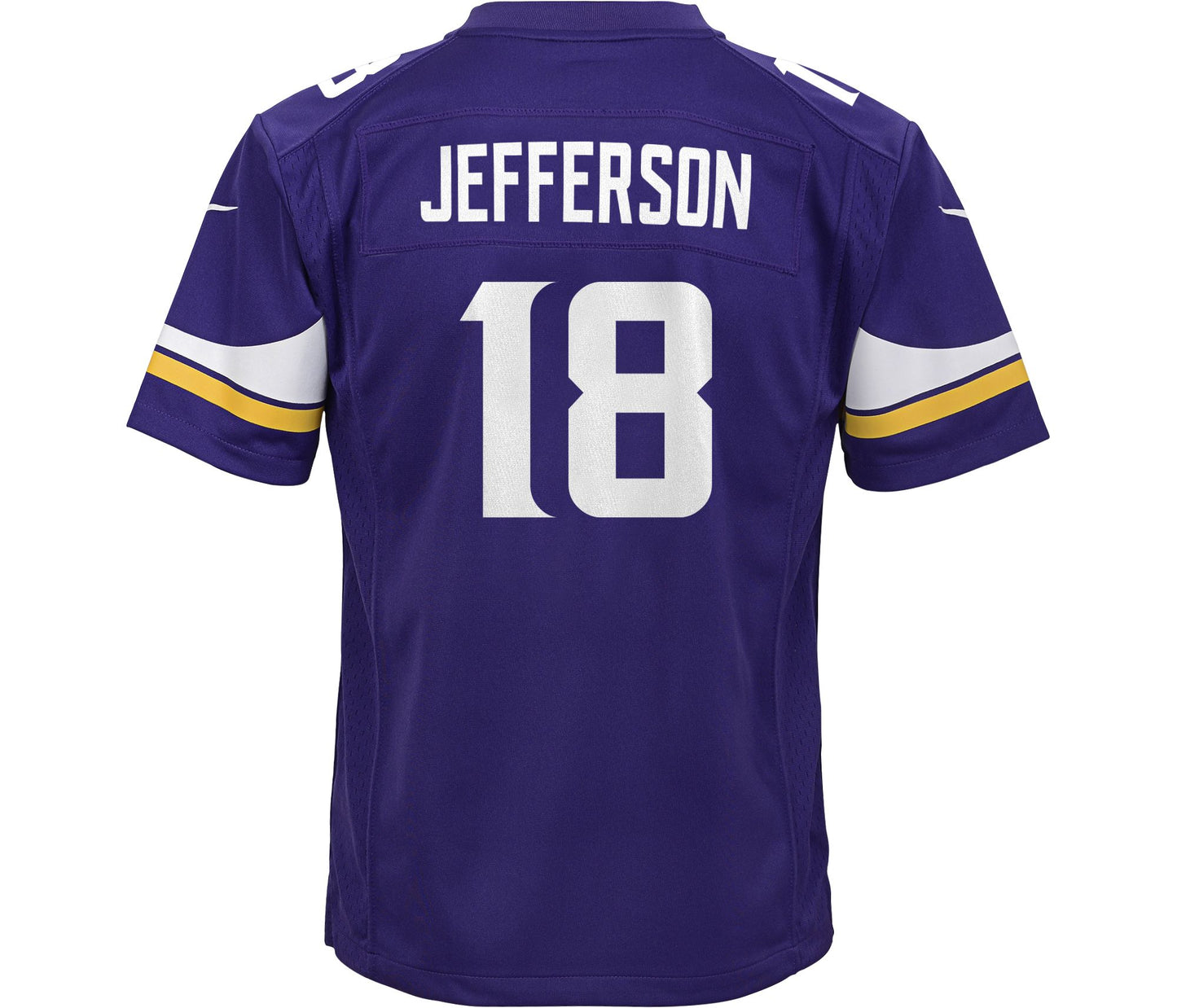 Youth Justin Jefferson Minnesota Vikings Purple Nike Game Jersey - Pro Jersey Sports