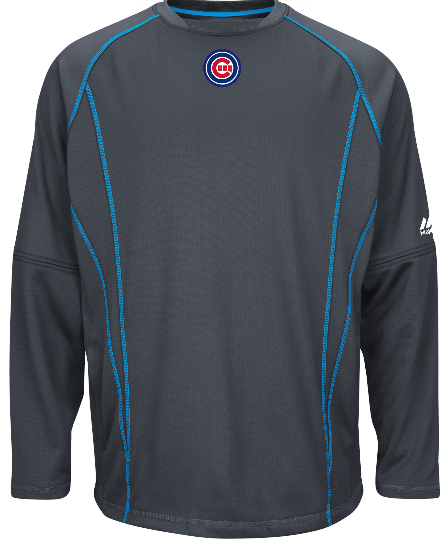 Men's Chicago Cubs Authentic Collection Fashion Practice Pullover - Pro Jersey Sports