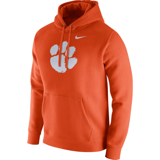 Nike Men's Clemson Tigers Orange Club Fleece Hoodie - Pro Jersey Sports