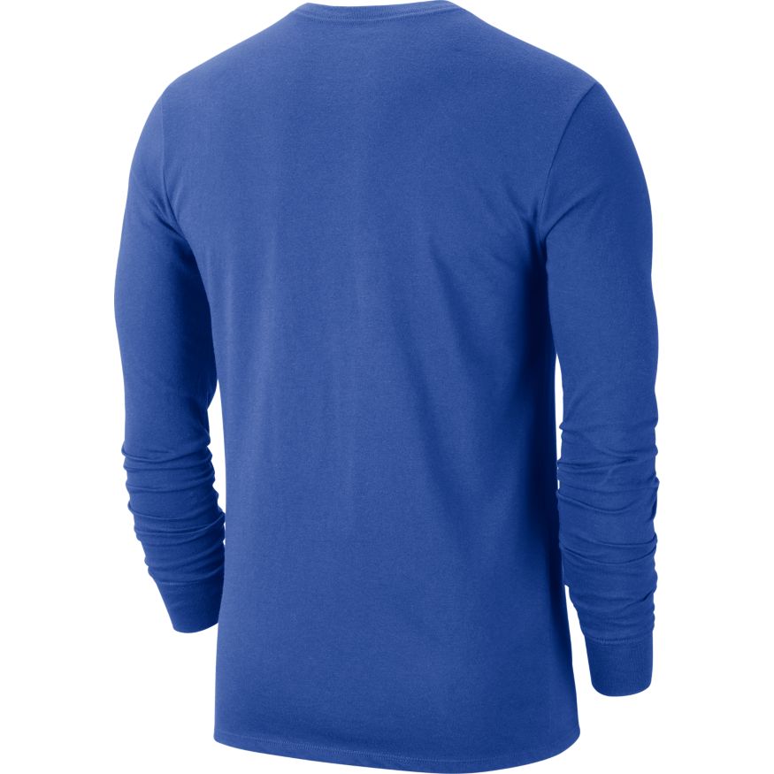 Men's Duke Blue Devils Long Sleeve Royal College Nike Dri-Fit Tee - Pro Jersey Sports