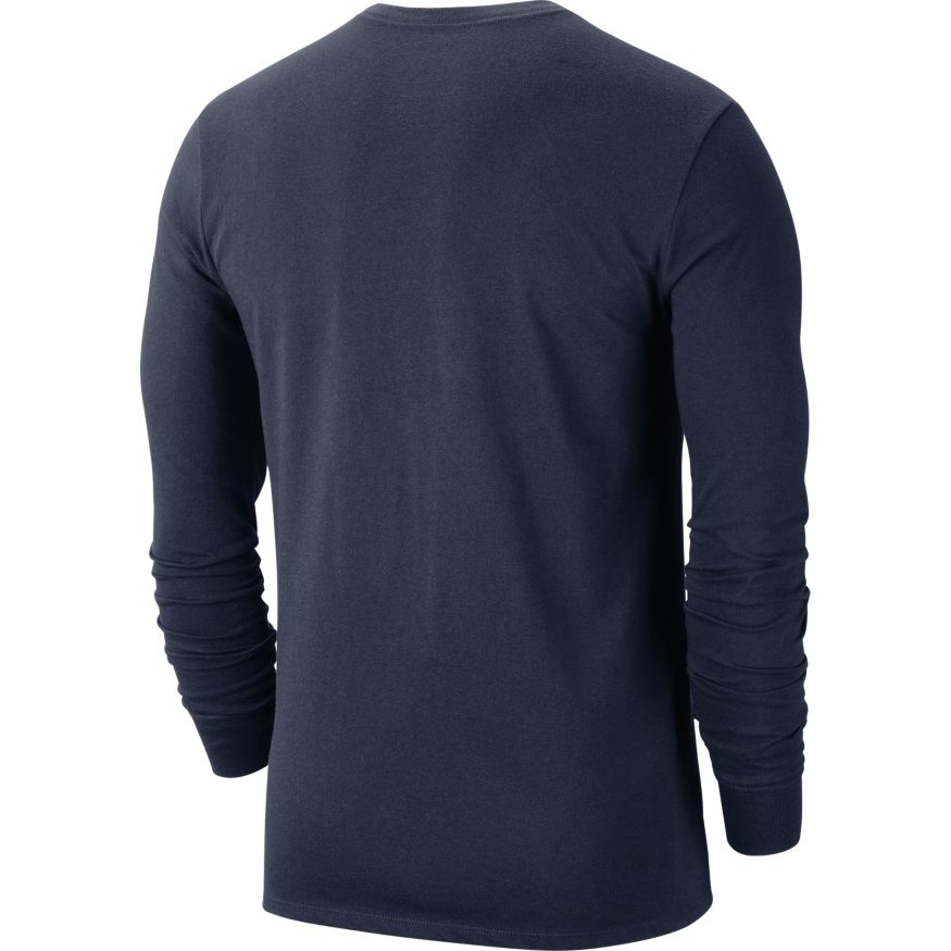 Men's Penn State Nittany Lions Long Sleeve Navy College Nike Dri-Fit Tee - Pro Jersey Sports