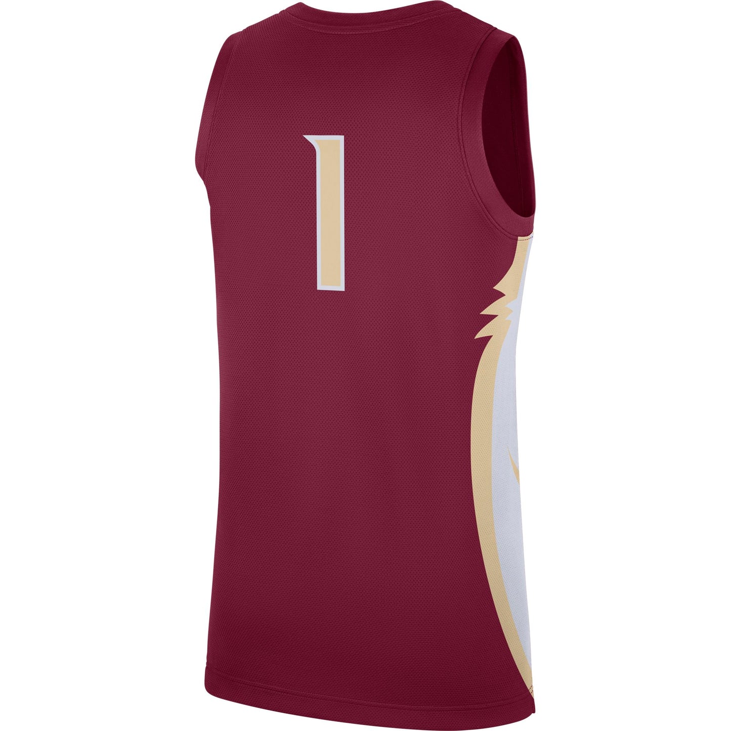 Men's Florida State Seminoles Nike Replica #1 Basketball Jersey – Maroon - Pro Jersey Sports