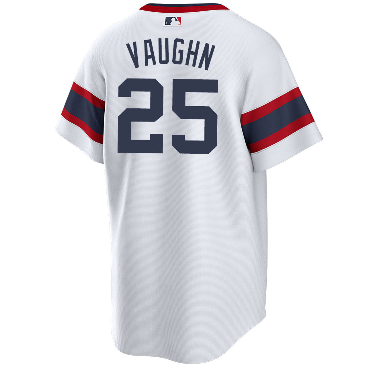 NIKE Men's Andrew Vaughn Chicago White Sox Home White 1983 Sunday Alternate Premium Stitch Replica Jersey - Pro Jersey Sports