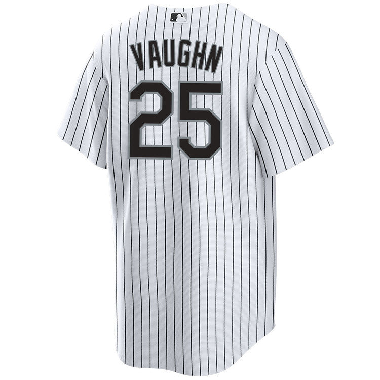 NIKE Men's Andrew Vaughn Chicago White Sox White Home Replica Jersey - Pro Jersey Sports