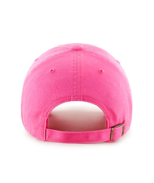 Chicago Cubs MLB Magenta Primary Logo 47 Clean Up Strapback Cap - Pro Jersey Sports
