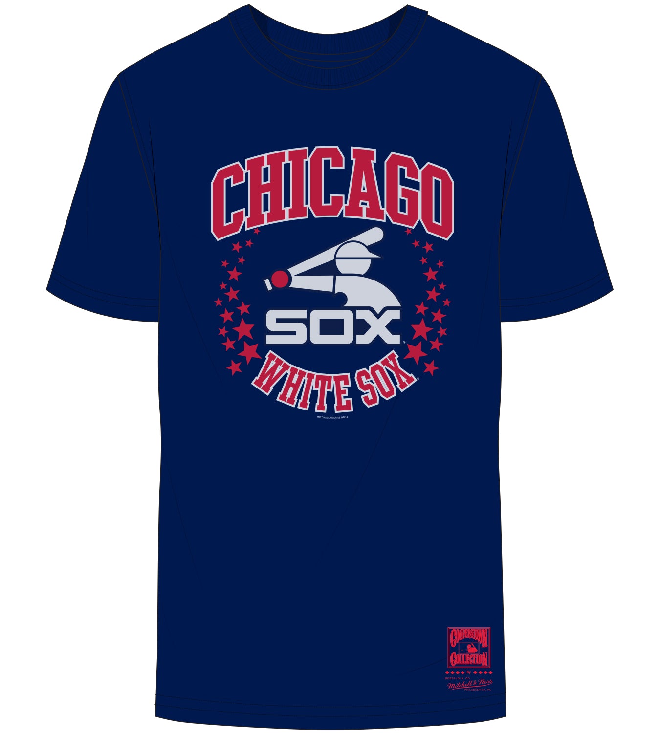 Men's Chicago White Sox Mitchell And Ness Cooperstown Collection Navy Hometown Champs Tee - Pro Jersey Sports