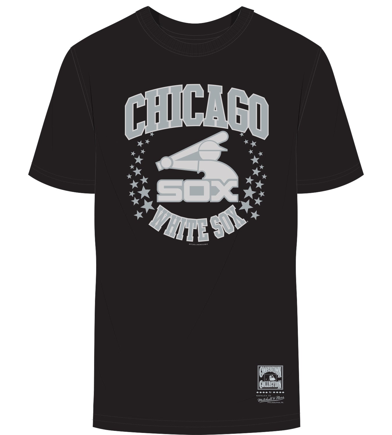 Men's Chicago White Sox Mitchell And Ness Cooperstown Collection Black Hometown Champs Tee - Pro Jersey Sports