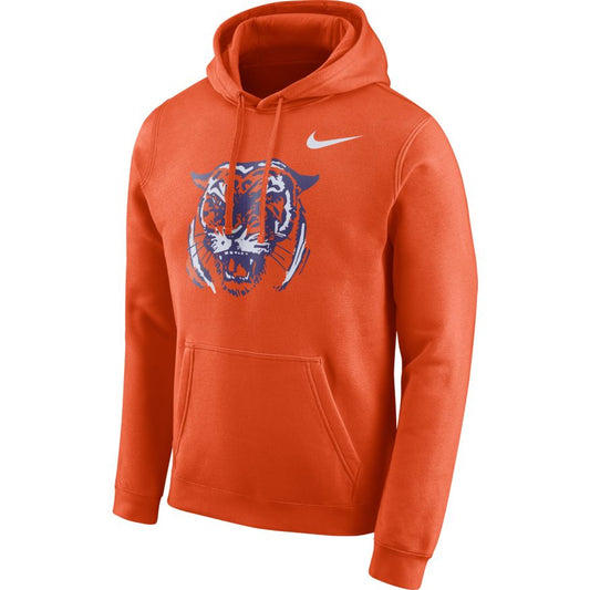 Nike Men's Clemson Tigers Orange Vault Club Fleece Hoodie