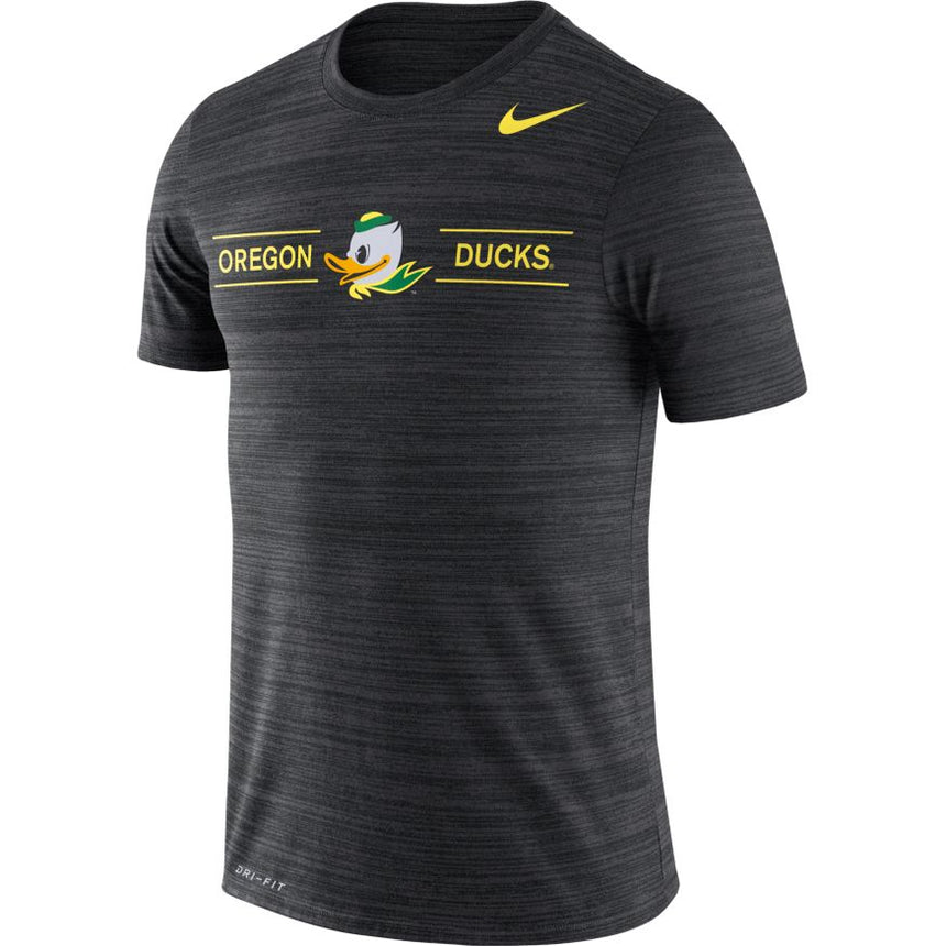 Men's Nike Oregon Ducks Velocity GFX Short Sleeve Dri-Fit Nike Tee - Pro Jersey Sports