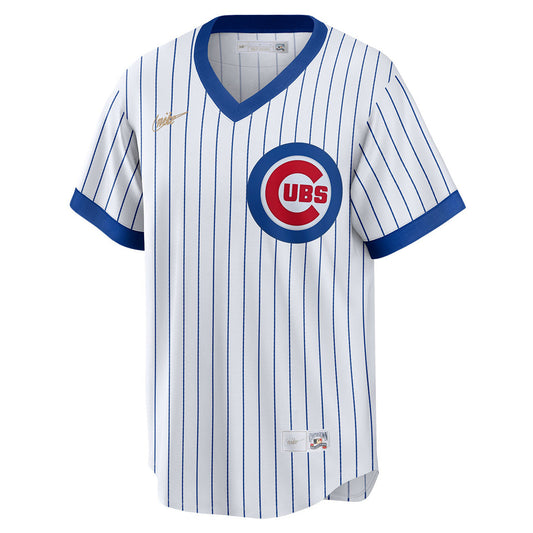 Men's Chicago Cubs Home White Cooperstown Replica Jersey by Nike - Pro Jersey Sports