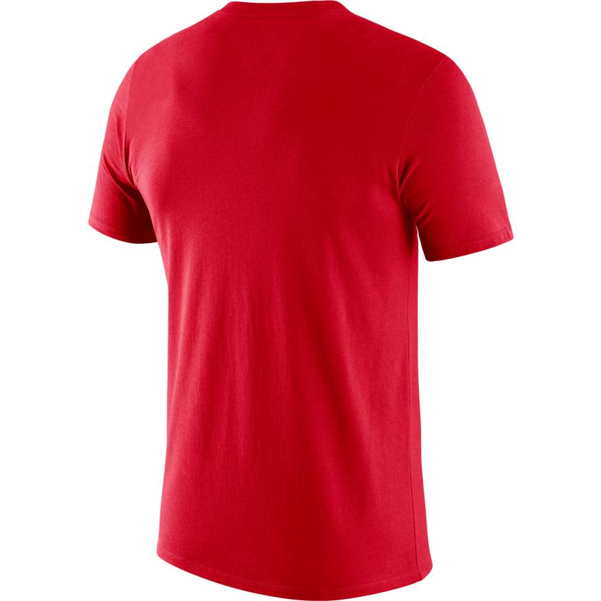 Men's Georgia Bulldogs Nike Arch Suede Tee- Red - Pro Jersey Sports