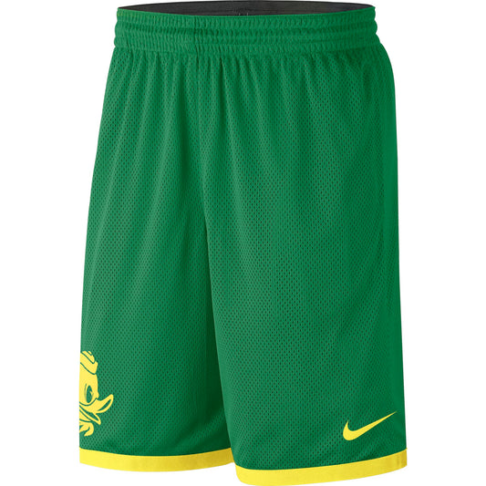 Mens Oregon Ducks Nike Apple Green Mesh Shorts - Pro Jersey Sports