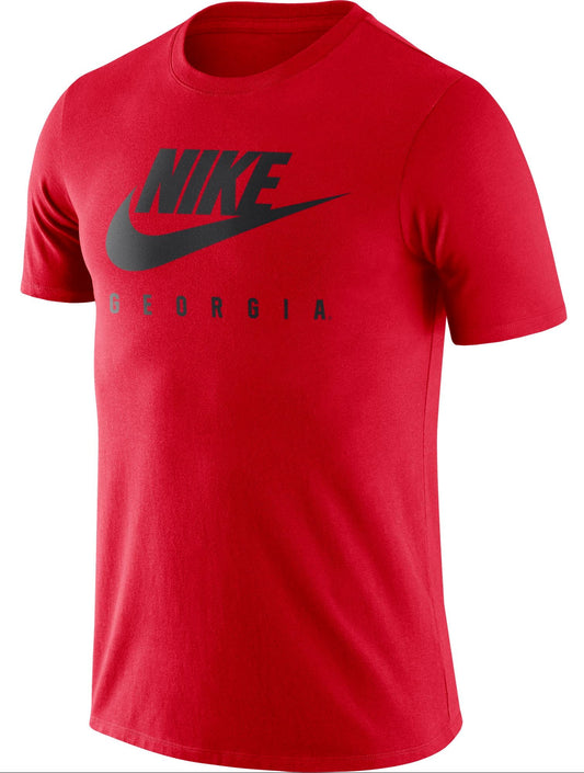 Men's Georgia Bulldogs Red Nike College T-Shirt - Pro Jersey Sports