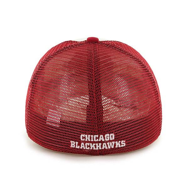 Chicago Blackhawks Mckinley Closer Red 47 Brand Stretch Fit Hat - Pro Jersey Sports
