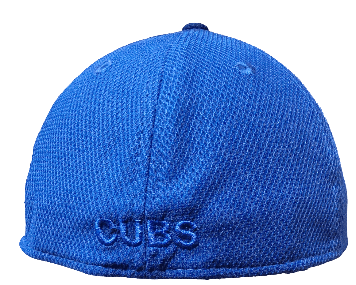 Men's Chicago Cubs Blue Tone Tech 39THIRTY Flex Fit Hat By New Era - Pro Jersey Sports
