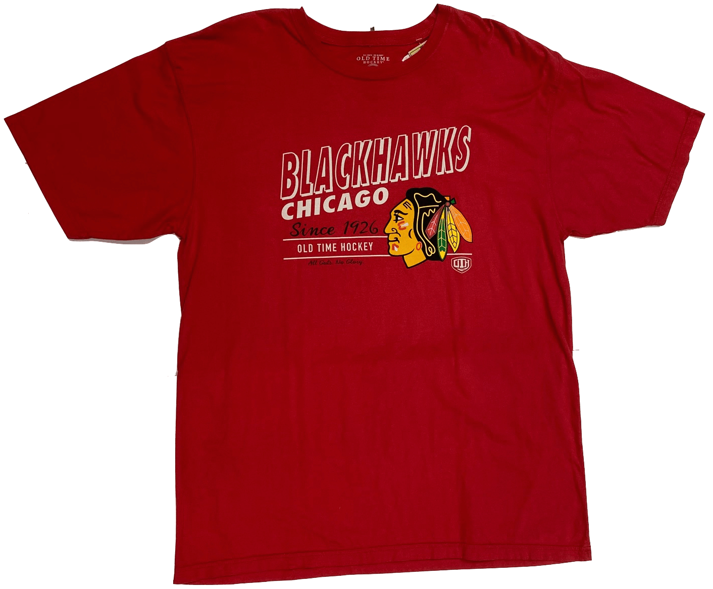 Chicago Blackhawks Old Time Hockey Thanos Red S/S Tee - Pro Jersey Sports