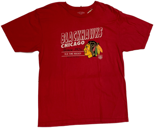 Chicago Blackhawks Old Time Hockey Thanos Red S/S Tee - Pro Jersey Sports