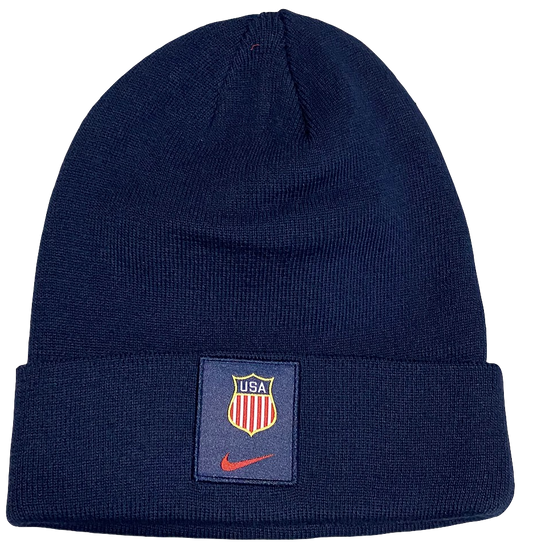 Men’s USA Hockey Navy Cuffed Knit By Nike - Pro Jersey Sports