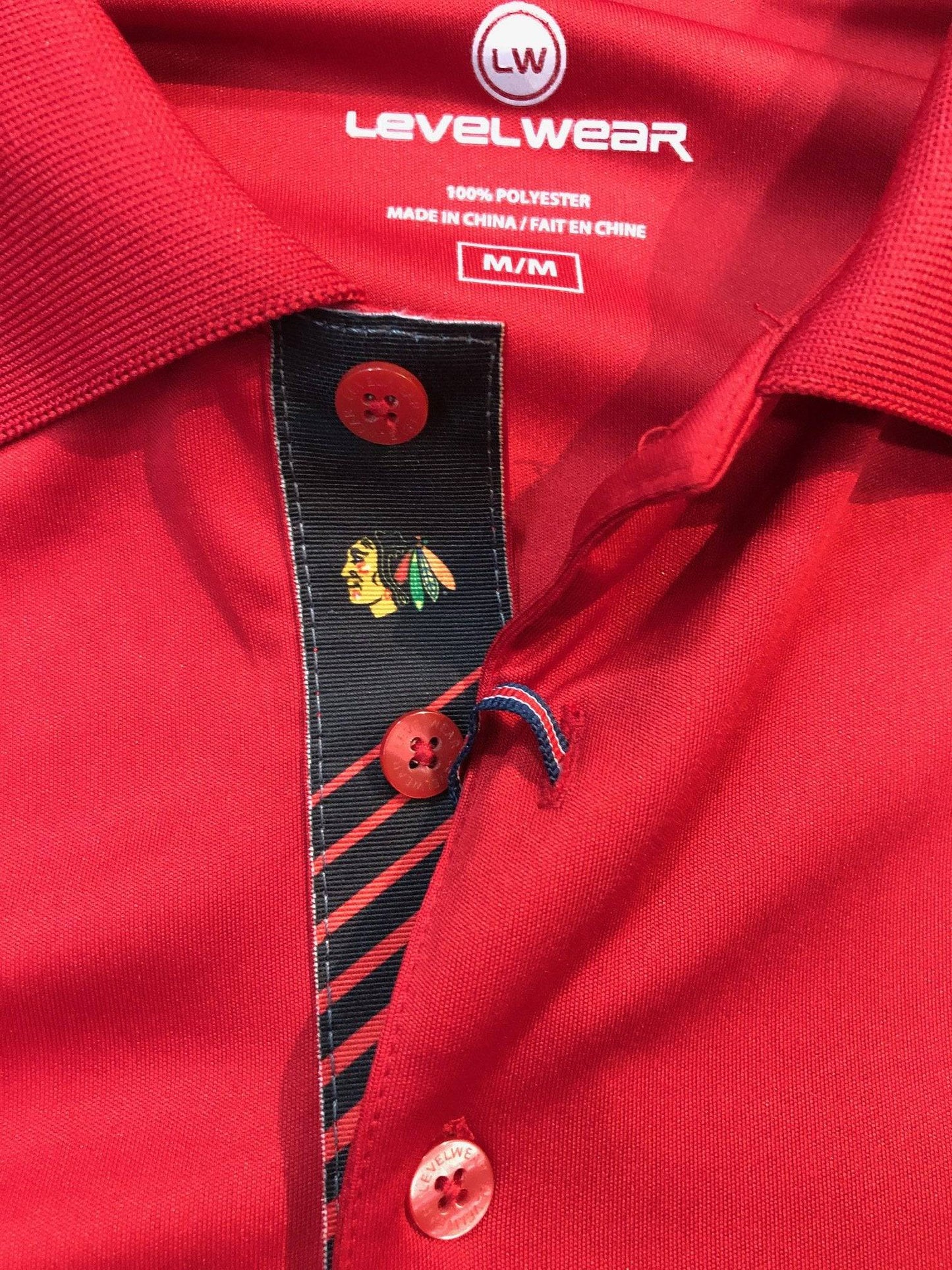 Chicago Blackhawks Helium 2 Polo By Levelwear - Pro Jersey Sports