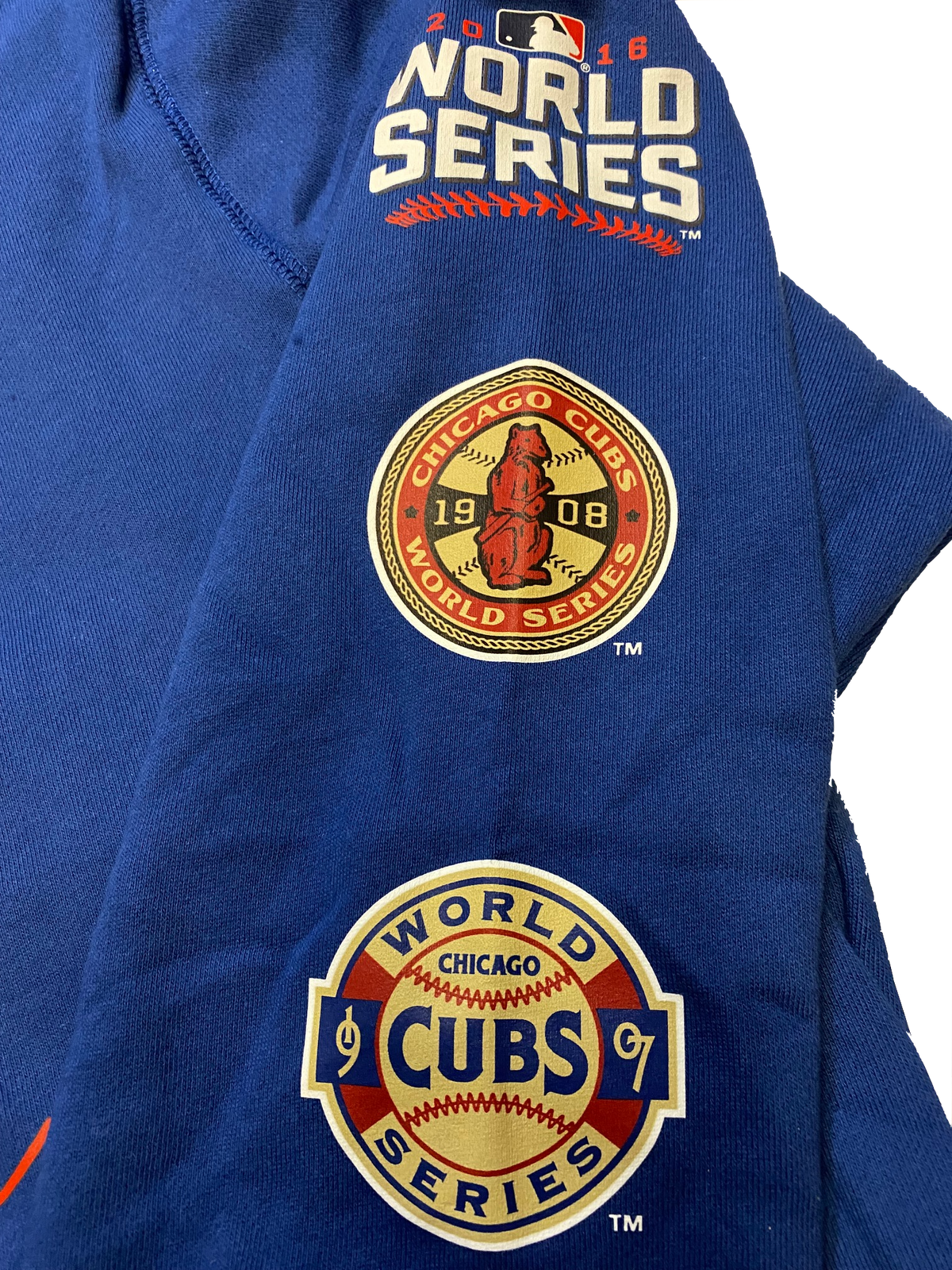 Mens Chicago Cubs New Era 3 Rings World Series Champions Hoodie - Pro Jersey Sports