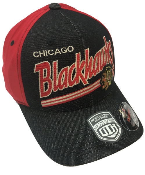 Men's Chicago Blackhawks Strides Structured Flexfit Hat