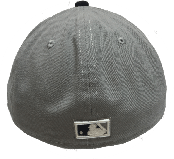 Chicago Cubs Cooperstown Collection Gray/ Navy 59FIFTY Low Crown Fitted Cap By New Era - Pro Jersey Sports