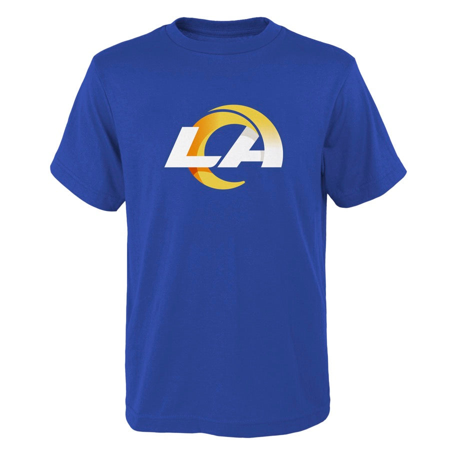Men's Los Angeles Rams Stadium Logo Short Dri-Tec T-Shirt By New Era - Pro Jersey Sports