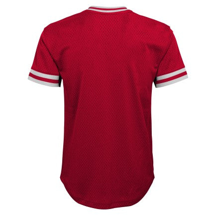 Youth San Francisco 49ers Twill V-Neck Jersey Tee - Pro Jersey Sports
