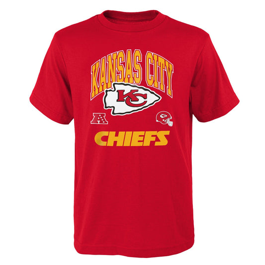 Youth Kansas City Chiefs Official Business Red T-Shirt By Outerstuff - Pro Jersey Sports