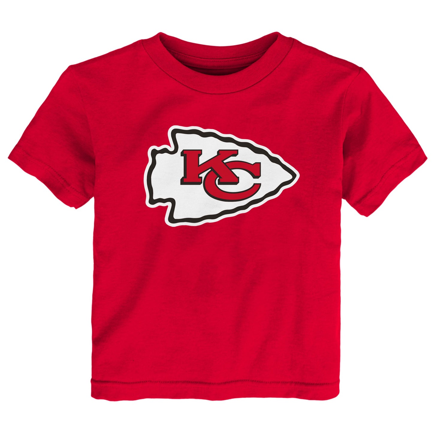 Toddler Kansas City Chiefs Red NFL Primary Logo Tee - Pro Jersey Sports
