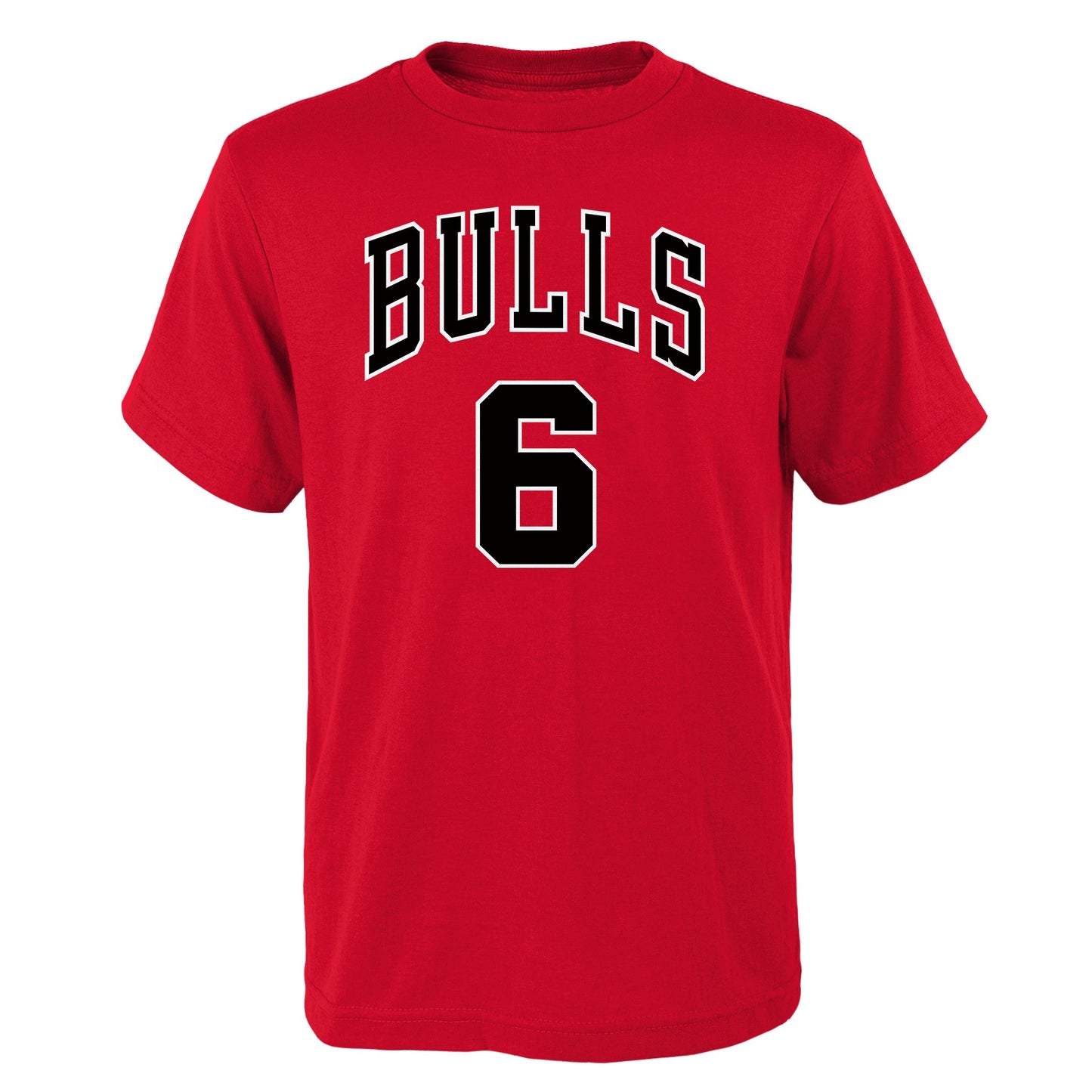Youth Chicago Bulls Alex Caruso Red NBA Player Name And Number T-Shirt - Pro Jersey Sports