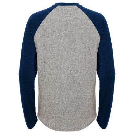 Youth Chicago White Sox MLB American Athletic Raglan Long Sleeve Henley Tee - Pro Jersey Sports