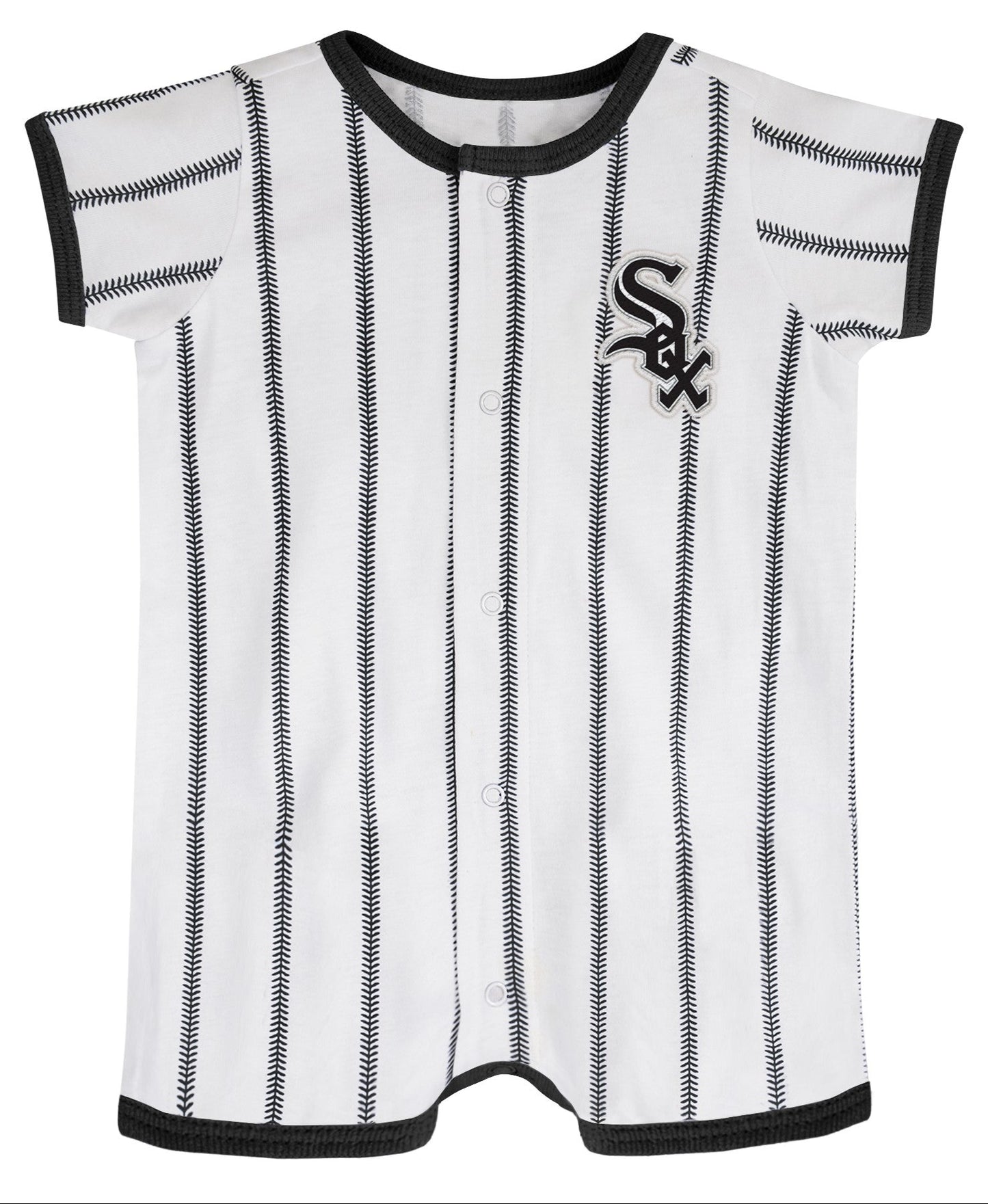 Infant MLB Chicago White Sox Power Hitter Short Sleeve Coverall - Pro Jersey Sports