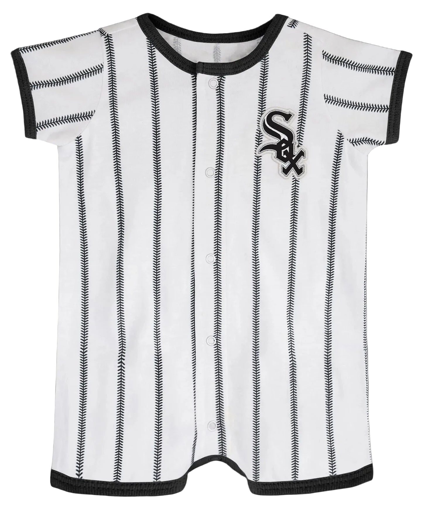Infant MLB Chicago White Sox Power Hitter Short Sleeve Coverall - Pro Jersey Sports