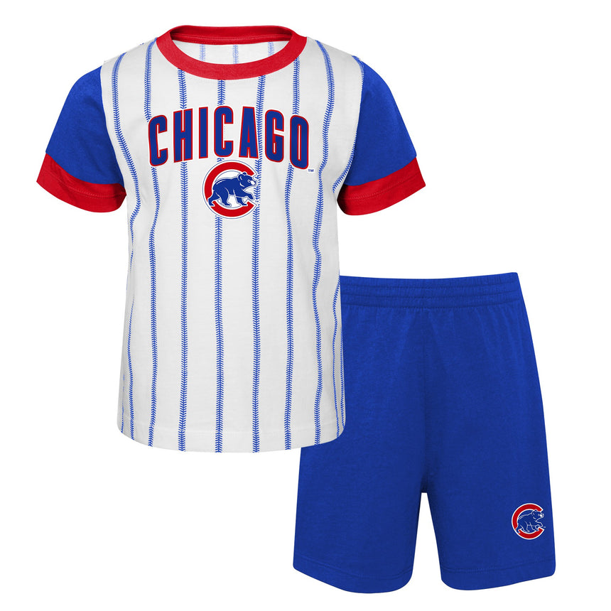 Infant MLB Chicago Cubs Position Player Short Sleeve & Shorts Set - Pro Jersey Sports