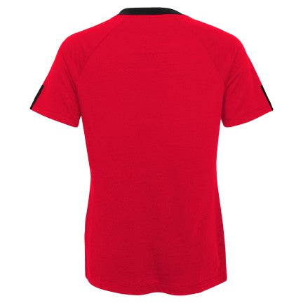 Girls Youth Chicago Blackhawks Goalie Girl Ultra V-Neck Tee - Pro Jersey Sports